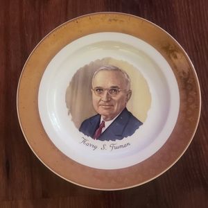 Vintage Harry S. Truman Collector's Plate